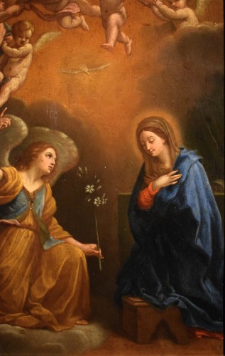 Paintings & Drawings  - Annunciation - workshop of Guido Reni (1575-1642)